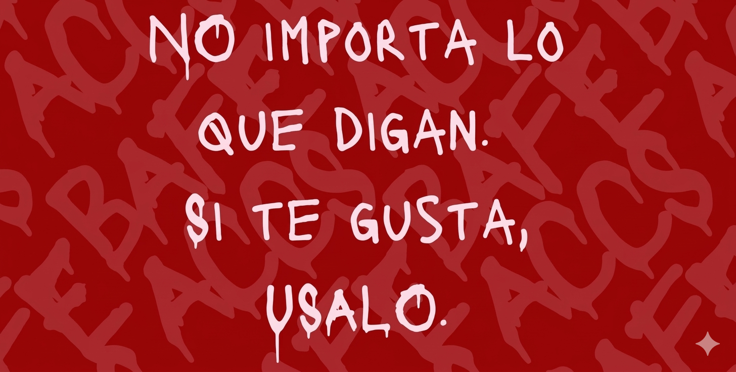 No importa lo que digan, si te gusta úsalo